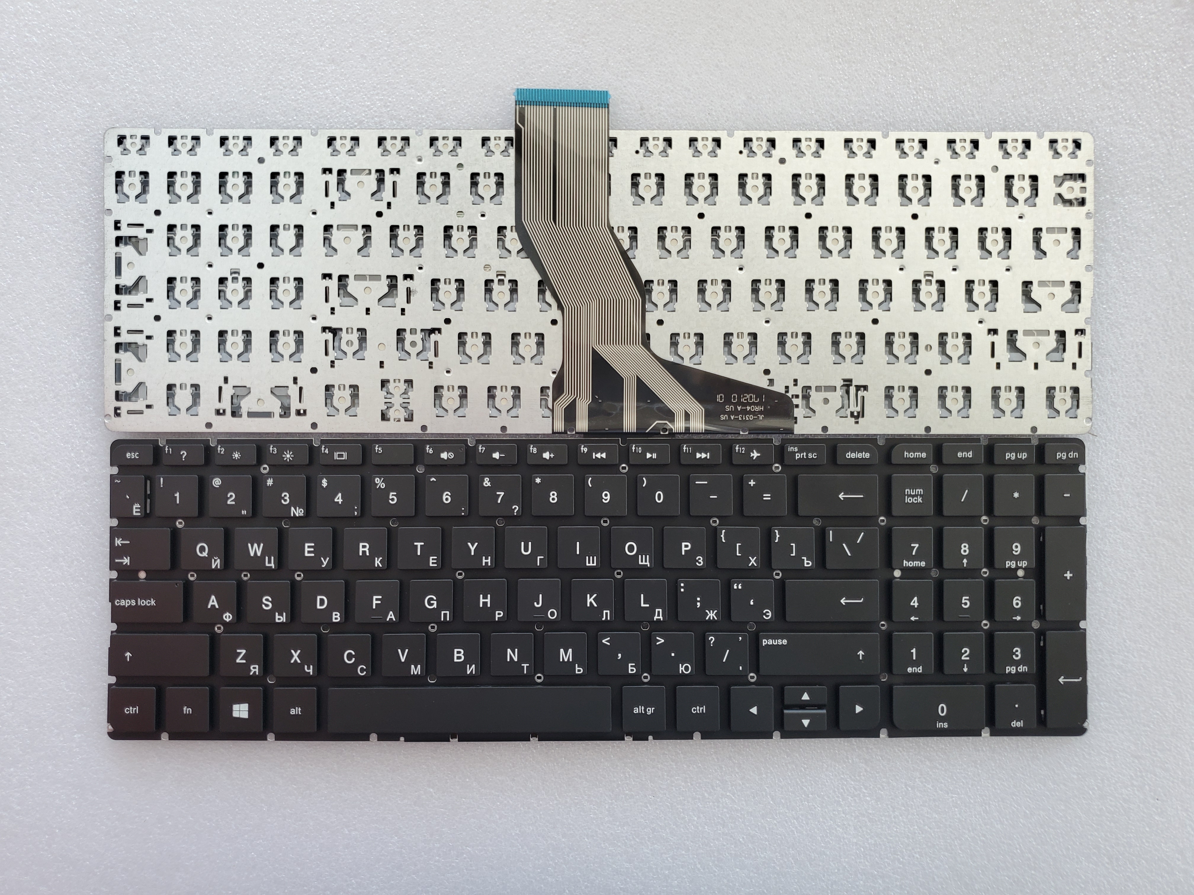 Picture of New Replacement Laptop Keyboard For HP 15-AB/15-BC BLACK (OEM) RU Layout
